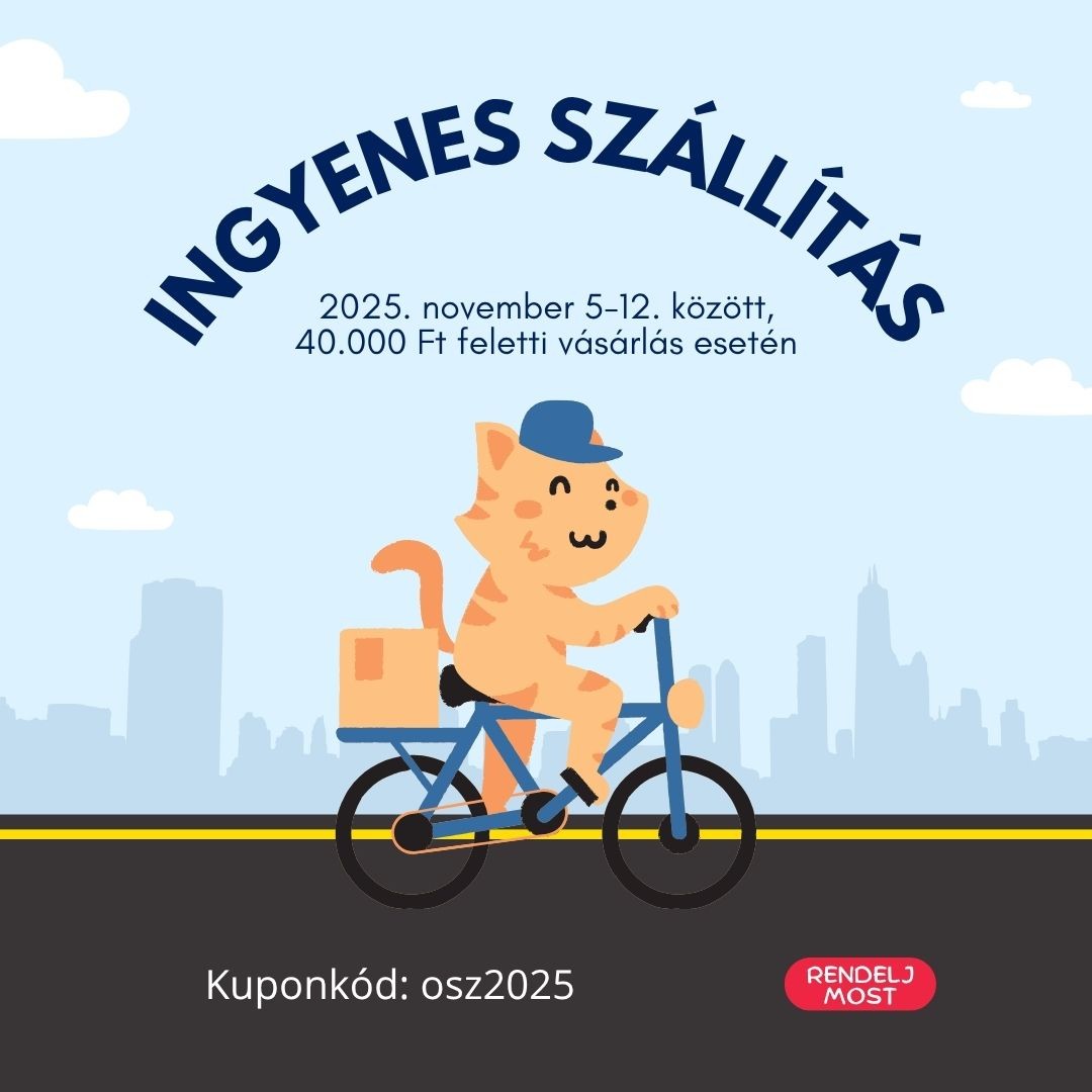 Ingyenes szállítás 2025. november 5-12. között 